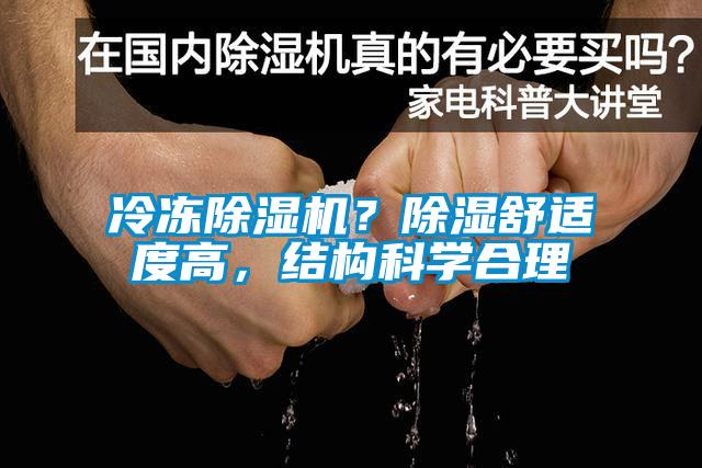 冷凍除濕機？除濕舒適度高，結構科學合理