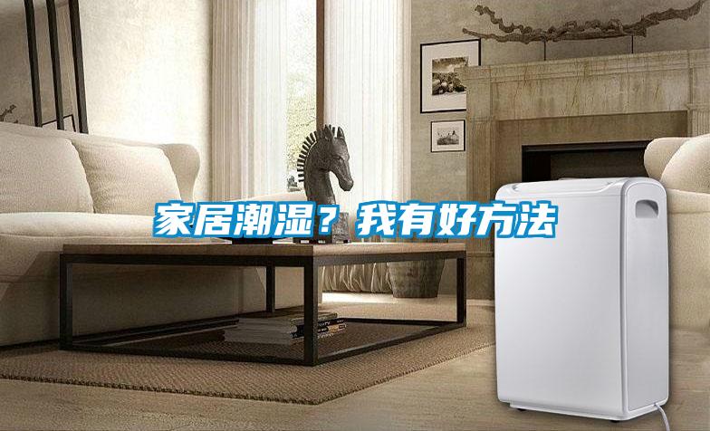 家居潮濕？我有好方法