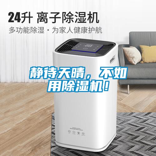 靜待天晴，不如用除濕機！