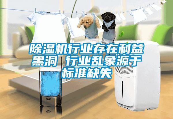 除濕機行業存在利益黑洞 行業亂象源于標準缺失