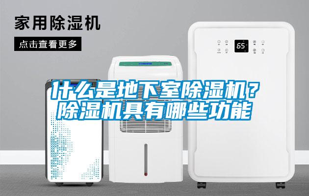 什么是地下室除濕機？除濕機具有哪些功能