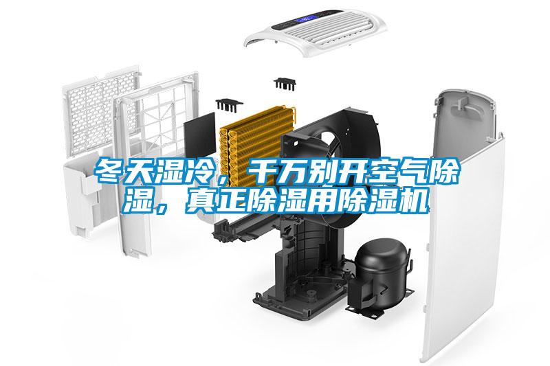 冬天濕冷，千萬別開空氣除濕，真正除濕用除濕機