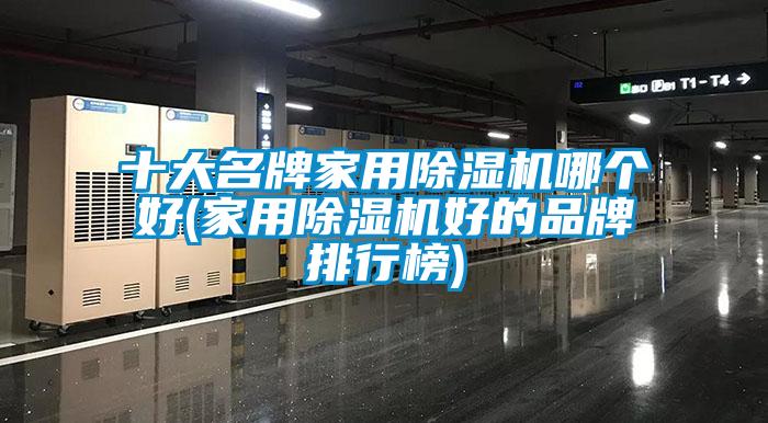 十大名牌家用除濕機(jī)哪個好(家用除濕機(jī)好的品牌排行榜)
