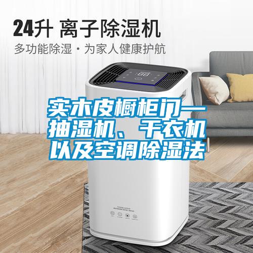實木皮櫥柜門—抽濕機(jī)、干衣機(jī)以及空調(diào)除濕法