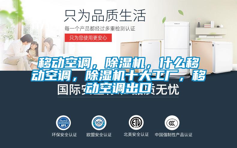 移動空調(diào)，除濕機，什么移動空調(diào)，除濕機十大工廠，移動空調(diào)出口