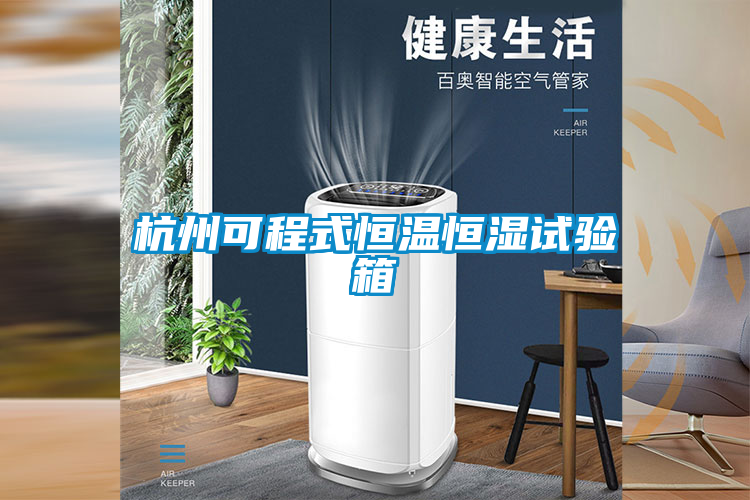 杭州可程式恒溫恒濕試驗(yàn)箱