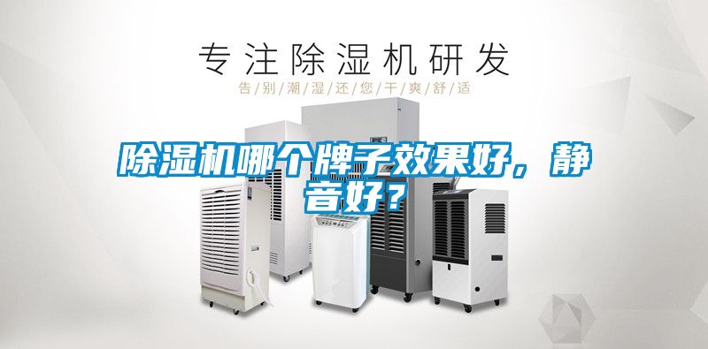 除濕機哪個牌子效果好，靜音好？